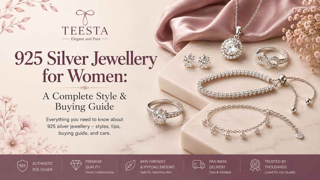 925 Silver Jewellery for Women: A Complete Style & Buying Guide