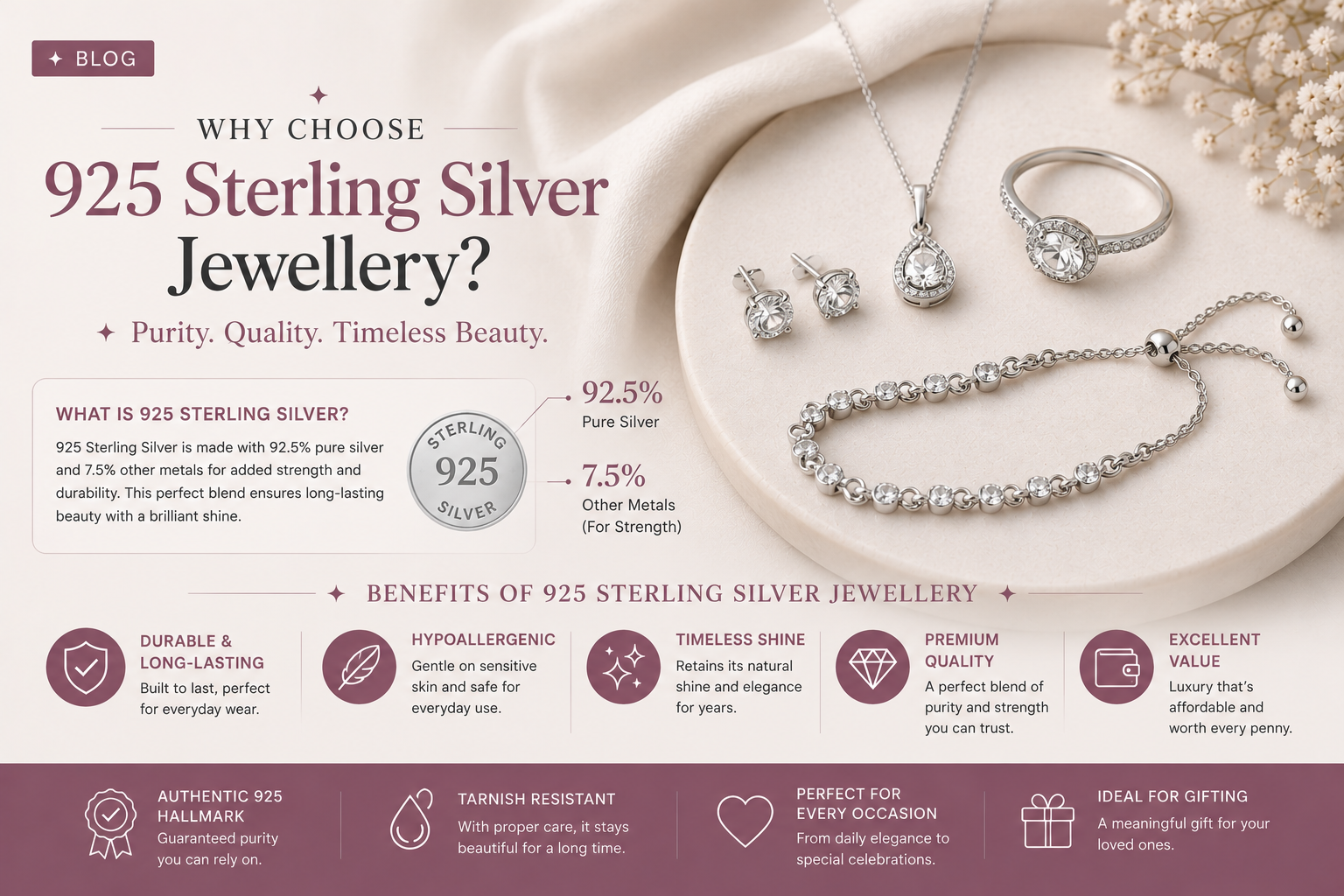 The Ultimate Guide to Silver Jewellery for Women: Trends, Styles & Buying Tips | Teesta Jewels