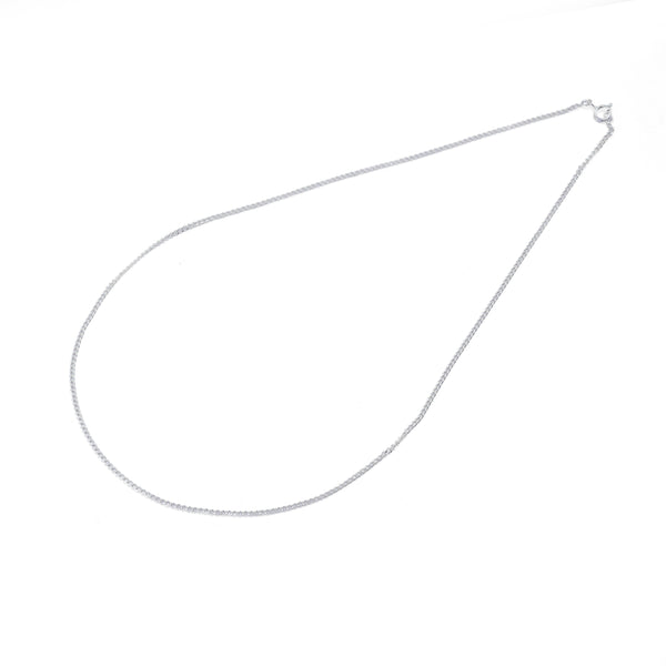 Classic Sterling Silver Curb Chain