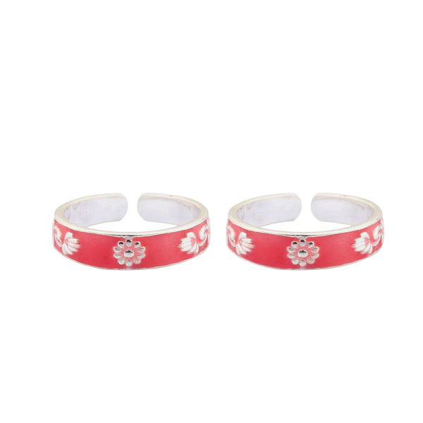 Pink Essential Adjustable Toe Ring