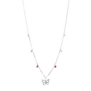 Butterfly Pendant Necklace