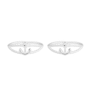 Sea Defined Silver Adjustable Toe Ring: 925 Sterling Silver