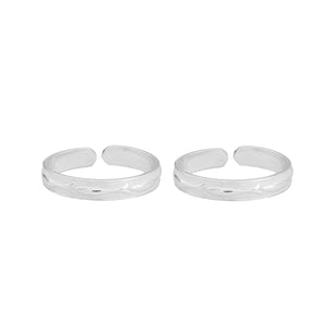Classic Silver Adjustable Toe Ring: 925 Sterling Silver
