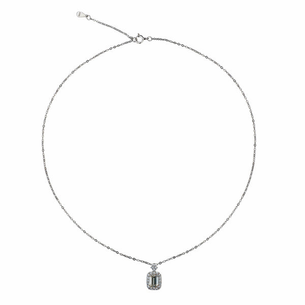 Elegantly Crafted Square Cut Solitaire Lab Grown Moissanite Diamond 2 Carat
