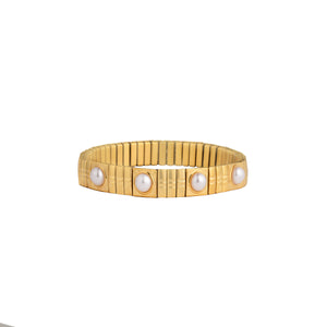Golden Belt Bracelet: 18K Gold Plated