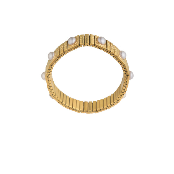 Golden Belt Bracelet: 18K Gold Plated