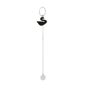 Swarovski Style Silver Earring: 925 Sterling Silver