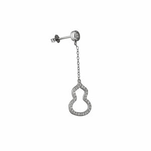 Pear Shape Hanging Moissanite Diamond Earrings 2.0 Carat