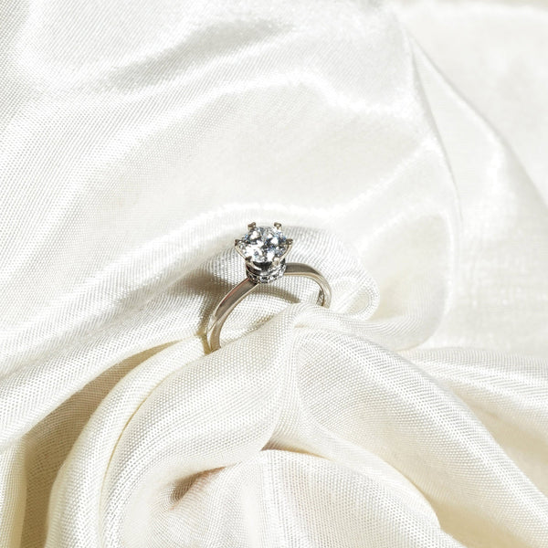 Promise Everyday Adjustable Moissanite Diamond Ring 1.0 Carat