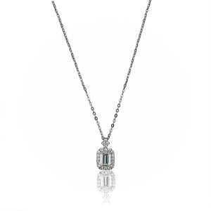 Elegantly Crafted Square Cut Solitaire Lab Grown Moissanite Diamond 2 Carat