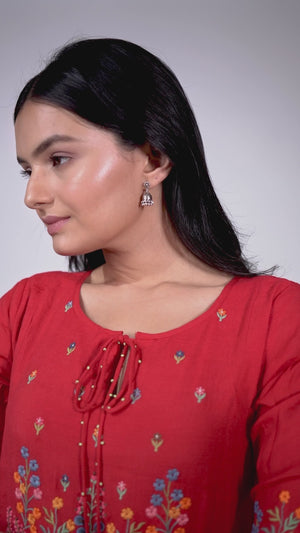 Ornamental Echoes  Jhumkas: 925 Sterling Silver