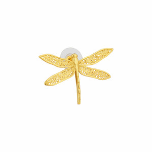 Razare Earrings Dragon Fly Earrings: 18K Gold Plated