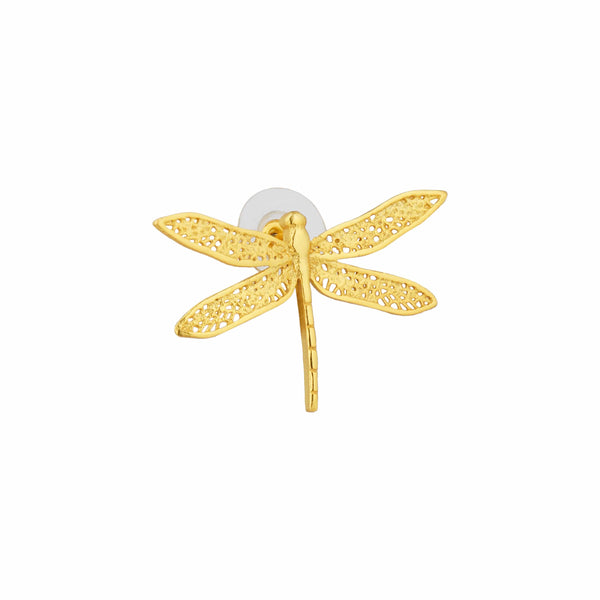 Razare Earrings Dragon Fly Earrings: 18K Gold Plated