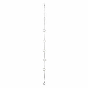 Teesta Braclet Pearly Silver Bracelet: 925 Sterling Silver
