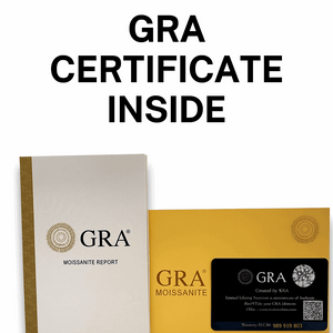 Teesta Classic Moissanite Solitaire Diamond Ring