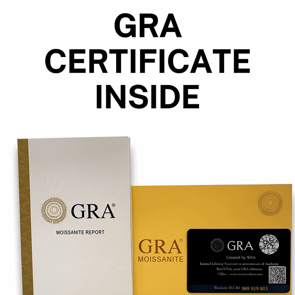 Teesta Classic Moissanite Solitaire Diamond Ring