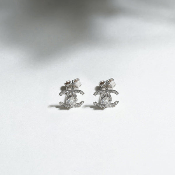 Teesta Earrings Channel Style Lab Grown Moissanite Earrings 0.5 Carat