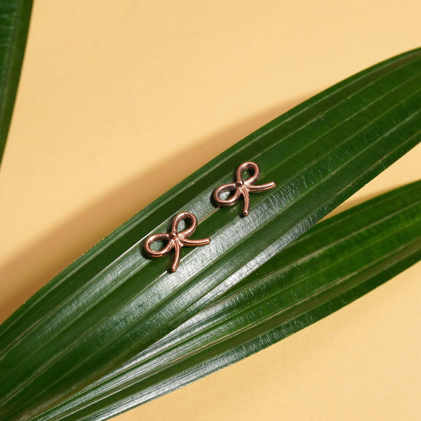 Teesta Earrings New Trendy Bow Style Earrings: 925 Sterling Silver