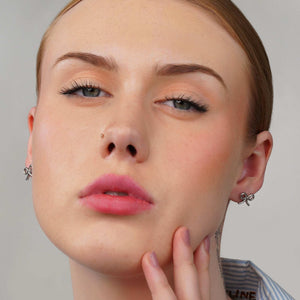 Teesta Earrings New Trendy Bow Style Earrings: 925 Sterling Silver