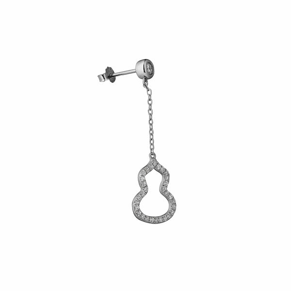 Teesta Earrings Pear Shape Hanging Moissanite Diamond Earrings 2.0 Carat