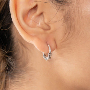 Teesta Earrings Timeless Tinkles Hoop Earrings