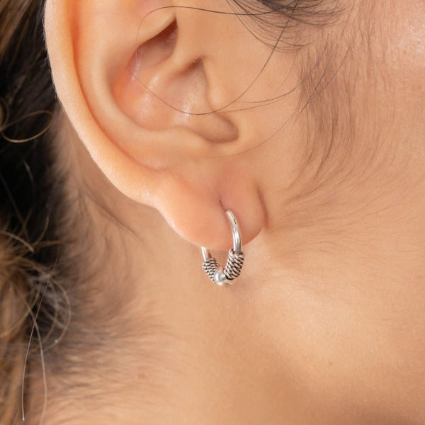 Teesta Earrings Timeless Tinkles Hoop Earrings
