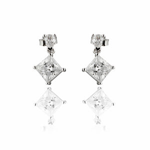 Teesta Earrings Treasure Yourself Moissanite Solitaire Earrings 2.0 Carat