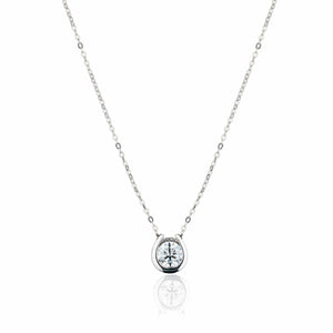 Teesta Necklace Essentially Available Moissanite Diamond Solitaire Necklace 2.44 Carat