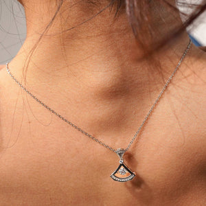 Teesta Necklace Everyday Required Lab Grown Moissanite Diamond Necklace 1.0 Carat