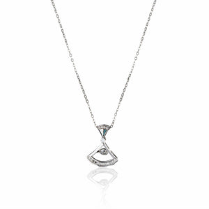 Teesta Necklace Everyday Required Lab Grown Moissanite Diamond Necklace 1.0 Carat