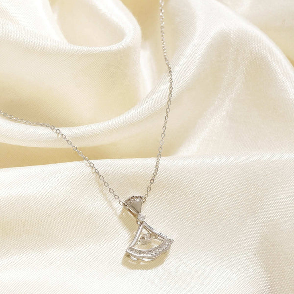 Teesta Necklace Everyday Required Lab Grown Moissanite Diamond Necklace 1.0 Carat