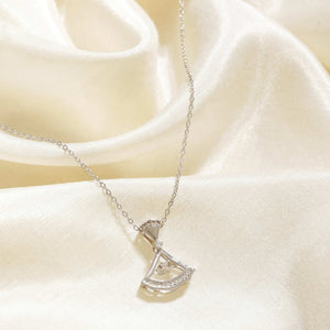 Teesta Necklace Everyday Required Lab Grown Moissanite Diamond Necklace 1.0 Carat