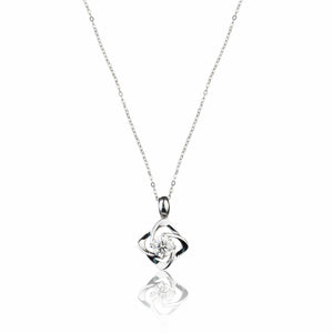 Teesta Necklace Flowering Moissanite Diamond Necklace 1.0 Carat