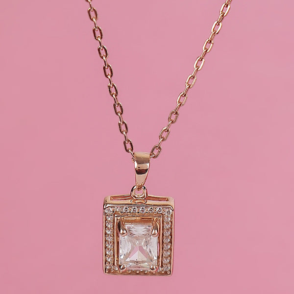 Teesta Necklace Luxe Radiance Silver Necklace