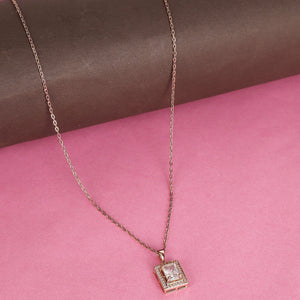 Teesta Necklace Luxe Radiance Silver Necklace
