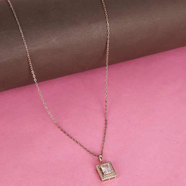 Teesta Necklace Luxe Radiance Silver Necklace