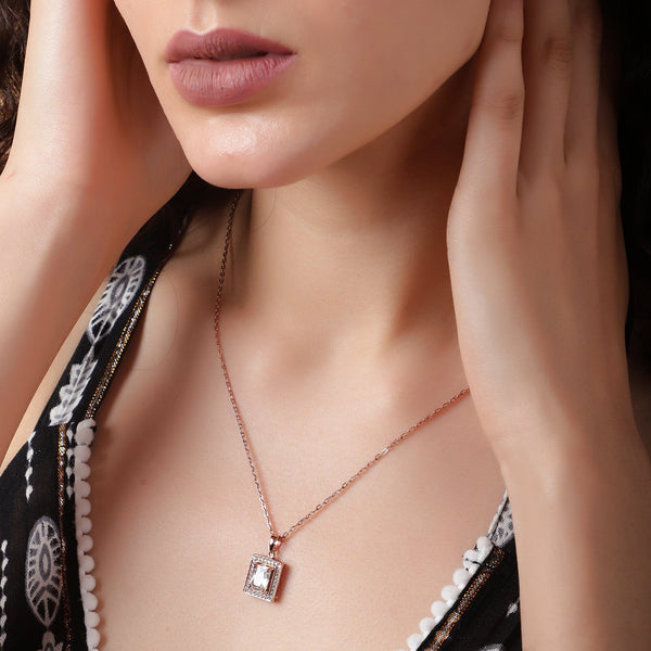 Teesta Necklace Luxe Radiance Silver Necklace