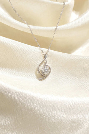 Teesta Necklace Surprise Yourself Moissanite Diamond Solitaire Necklace 2 Carat