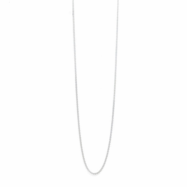 Teesta Silver Curb Chain